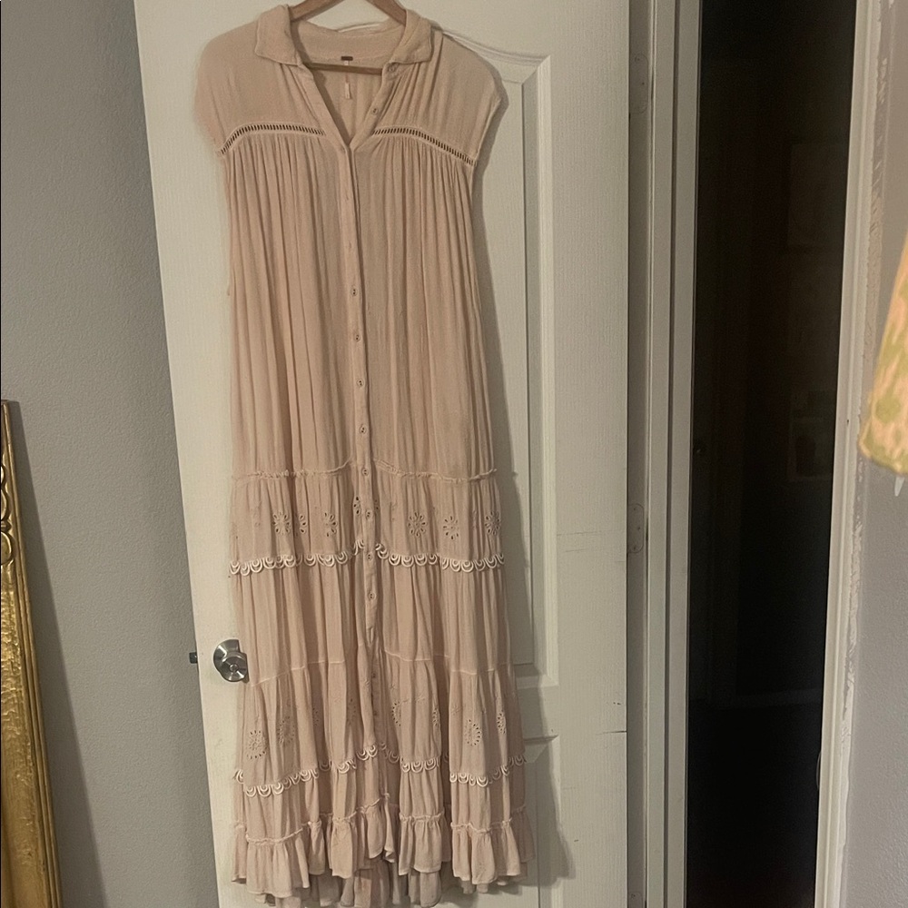 Free People Blush Maxi Dress